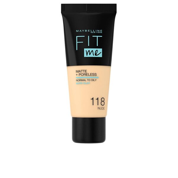 MAYBELLINE FIT ME MATTE+PORELESS foundation #118-nude - NVA1369392