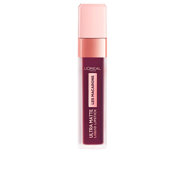 L'ORÉAL PARIS LES MACARONS ultra matte liquid lipstick #830-blackcurrant c - NVA3729074