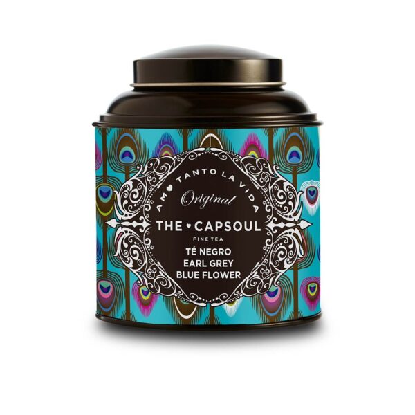 THE CAPSOUL TÉ GRANEL negro earl grey blue flower 100 gr - NVA1730360