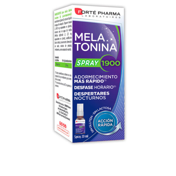 FORTÉ PHARMA MELATONIN spray 1900 γρηγορότερο μούδιασμα 20 ml - NVA1982582