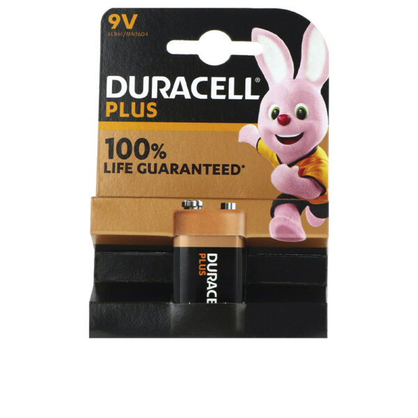 DURACELL DURACELL PLUS POWER 9V 6LR61/MN1604 battery x 1 u - NVA4142190