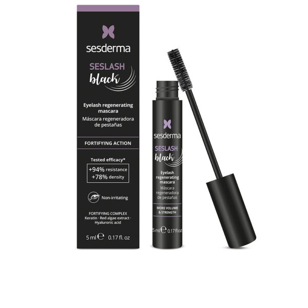 SESDERMA SESLASH BLACK regenerating mascara for eyelashes #black 5 ml - NVA9439765