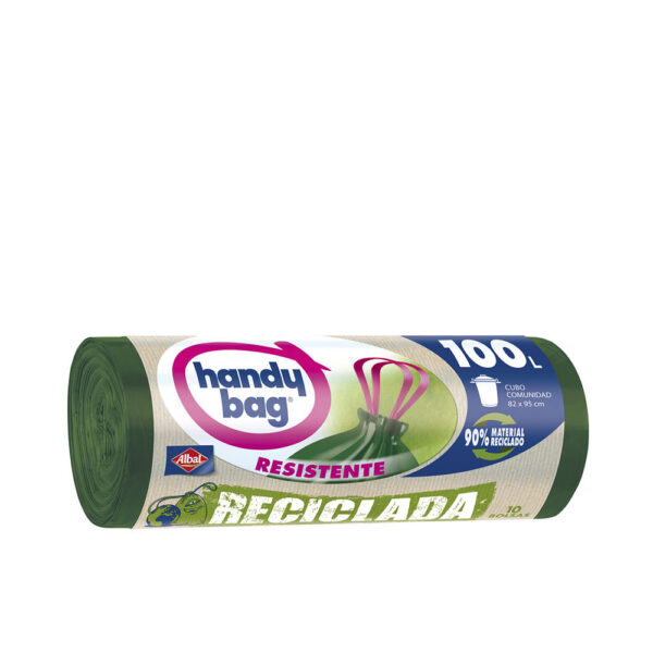 ALBAL RECYCLED HANDY BAG resistant garbage bag 100 liters 10 u - NVA1217981