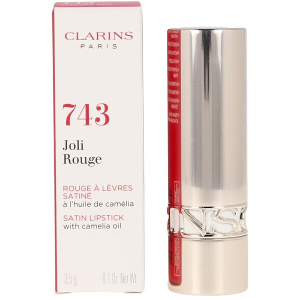 CLARINS JOLI ROUGE #743-cherry red 3.5 gr - f63e99a1a1e9