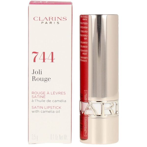 CLARINS JOLI ROUGE #744-soft plum 3.5 gr - f90022690dc2