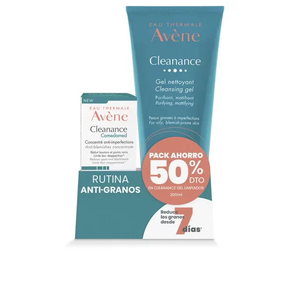 AVENE CLENANCE ANTI-PIMP ROUTINE LOT 2 pcs Cleansing gel 200 ml + Anti-blemish concentrate 30 ml - NVA9360333