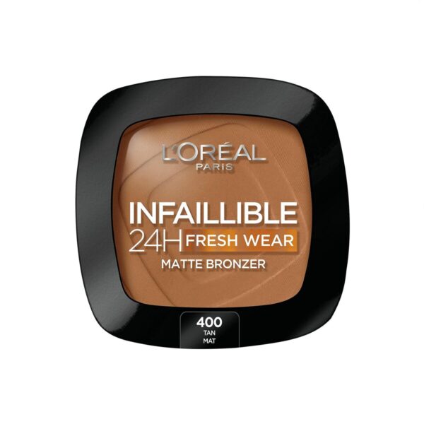 Συμπαγής Σκόνη Bronzers L'Oreal Make Up Infaillible 400-tan doré 24 ώρες (9 g) - NVA4051952