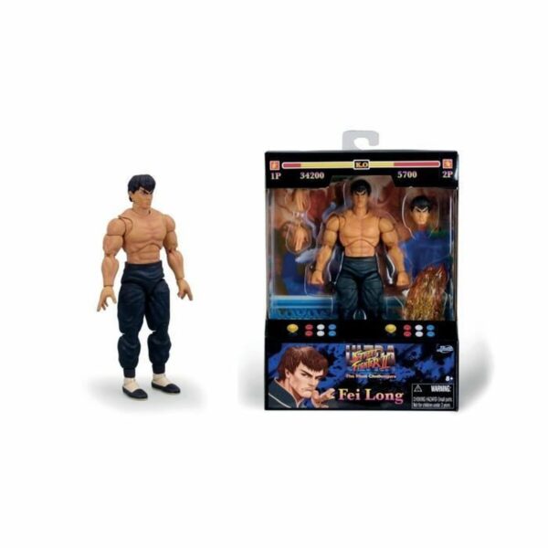 Αρθρωτό Σχήμα Jada Street Fighters - Fei-Long 15 cm - S7195185