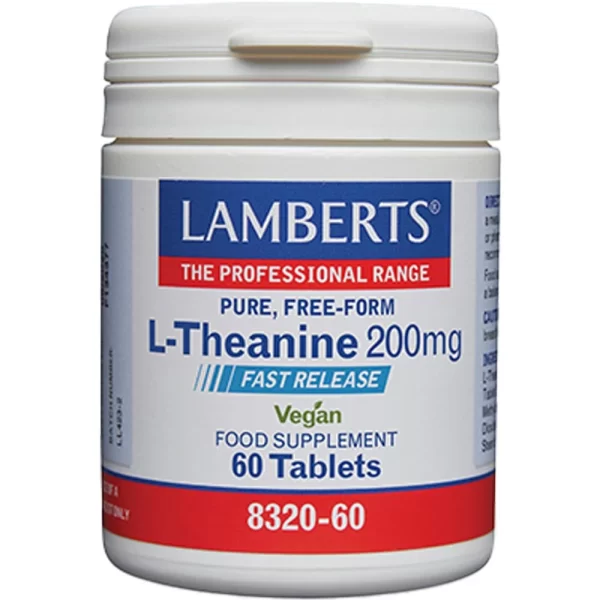 LAMBERTS L-THEANINE 200mg 60 tablets - NVA8414016