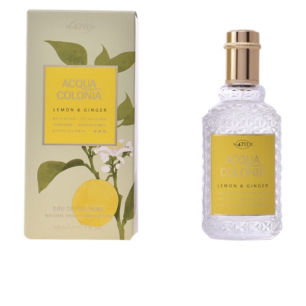 4711 ACQUA cologne LEMON & GINGER edc splash & spray 50 ml - NVA0742547