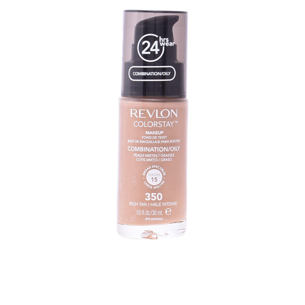 COLORSTAY foundation combination/oily skin #350-rich tan - GETNVA4700139-1