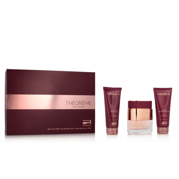 Afnan Rue Broca Théorème Femme W Set - EdP 100 ml + b/lot 100 ml + sh/gel 100 ml /2022 - LB1041704