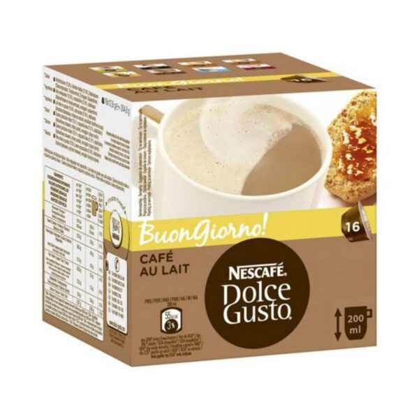 Κάψουλες για καφέ Nescafé Dolce Gusto 65835 Au Lait (16 uds) - S0451735