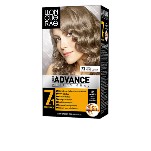 LLONGUERAS COLOR ADVANCE #7.1-ash blonde - NVA6042911