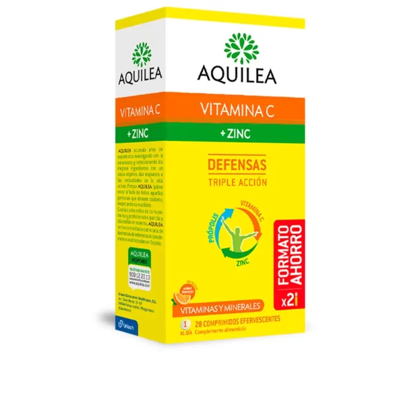 AQUILEA VITAMIN C + ZINC effervescent tablets 28 u - NVA1997395