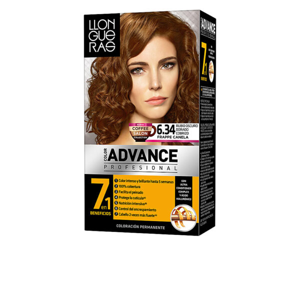 LLONGUERAS COLOR ADVANCE #6.34-dark golden copper blonde - NVA6044427