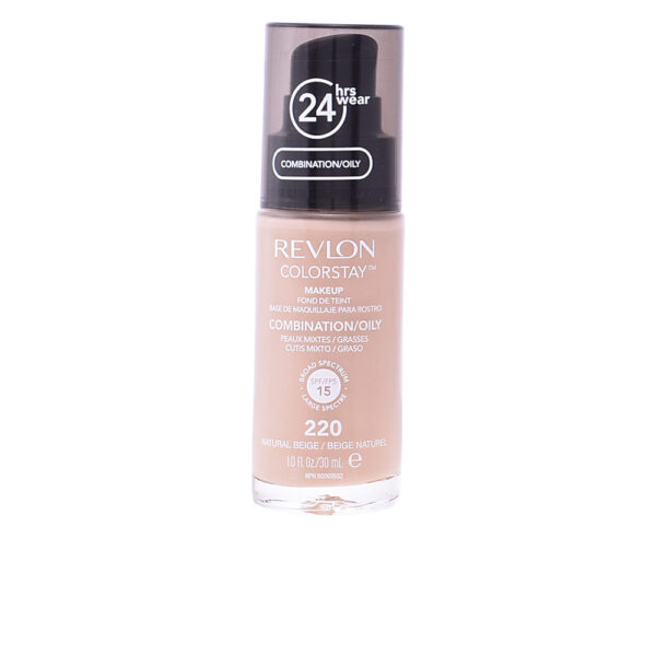 REVLON MASS MARKET COLORSTAY foundation combination/oily skin #220-naturl beige - NVA4700054