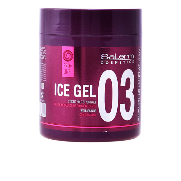 SALERM ICE GEL strong hold styling gel 500 ml - NVA2038904