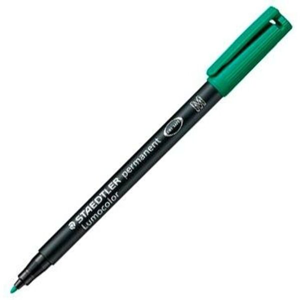 Μόνιμος δείκτης Staedtler Lumocolor 313-5 M Πράσινο (x10) - S8422865