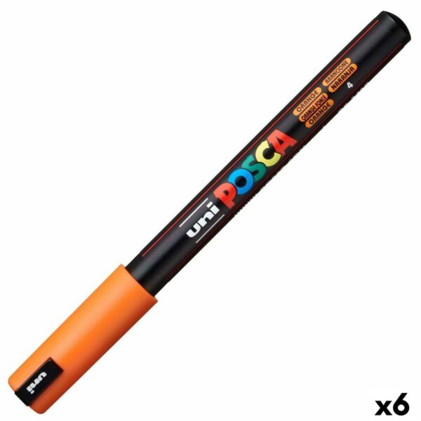 Μαρκαδόροι POSCA PC-1MR Πορτοκαλί x6 - S8422670