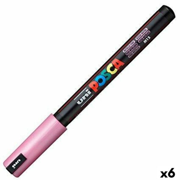 Μαρκαδόροι POSCA PC-1MR Ροζ x6 - S8422679