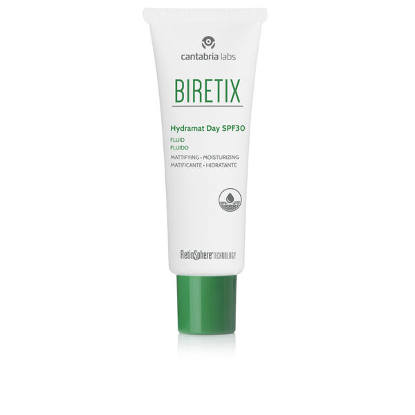 BIRETIX HYDRAMAT DAY fluid SPF30+ 50 ml Facial sunscreen with moisturizing and mattifying properties - NVA1999726