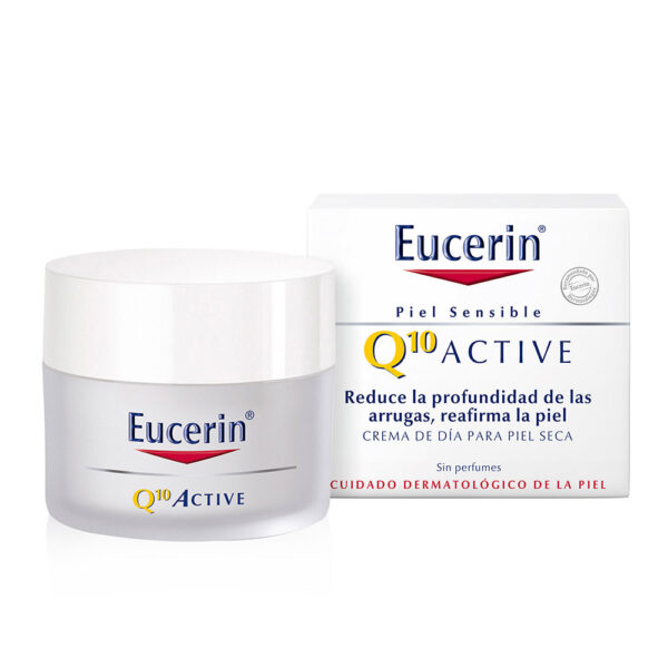 Eucerin Q10 Active Day Cream Dry Skin Ενυδατική & Αντιγηραντική Κρέμα Προσώπου Ημέρας για Ξηρές Επιδερμίδες 50ml - NVA0134524