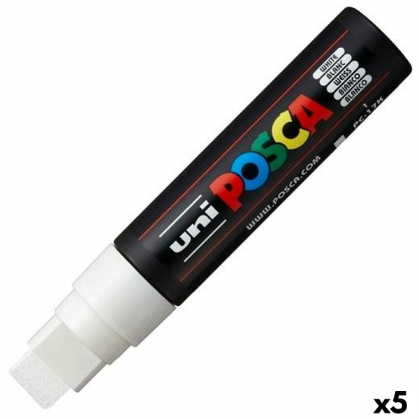 Μαρκαδόροι POSCA PC-17K Λευκό 5 Μονάδες - S8422696