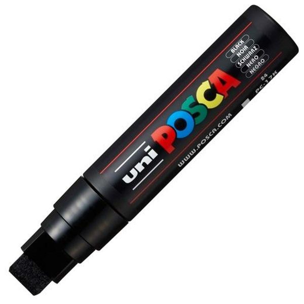 Μαρκαδόροι POSCA PC-17K Μαύρο 5 Μονάδες - S8422702