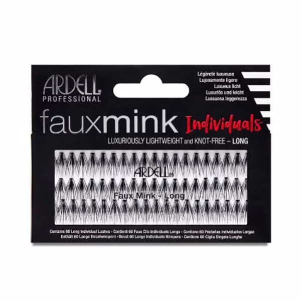 ARDELL Μαύρες ατομικές βλεφαρίδες FAUX MINK #long 1 u - NVA4600608