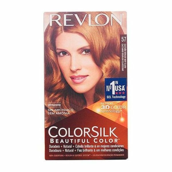 REVLON MASS MARKET COLORSILK tinte #57-πολύ ανοιχτό χρυσοκαφέ - NVA8456575