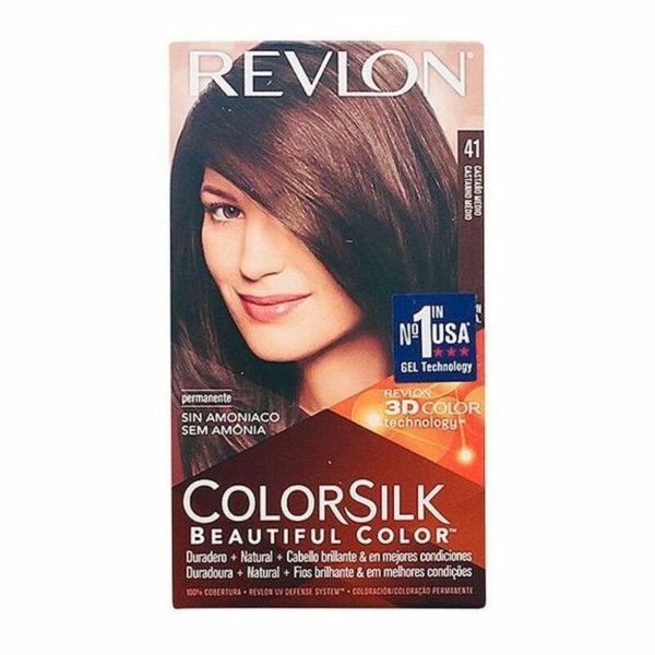 REVLON MASS MARKET COLORSILK hair color #41-medium brown - NVA8695417