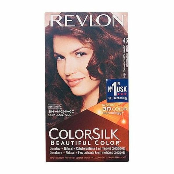 REVLON MASS MARKET COLORSILK tinte #46-χρυσό χάλκινο κάστανο - NVA8695462