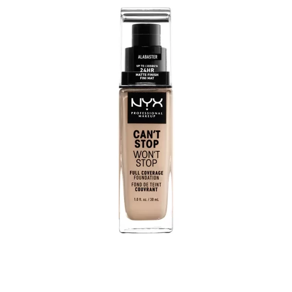 NYX PROFESSIONAL MAKE UP CAN'T STOP WON'T STOP full coverage foundation #alabaster - NVA7181086