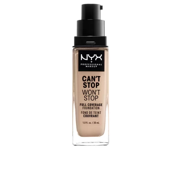 NYX PROFESSIONAL MAKE UP CAN'T STOP WON'T STOP full coverage foundation #alabaster - NVA7181086