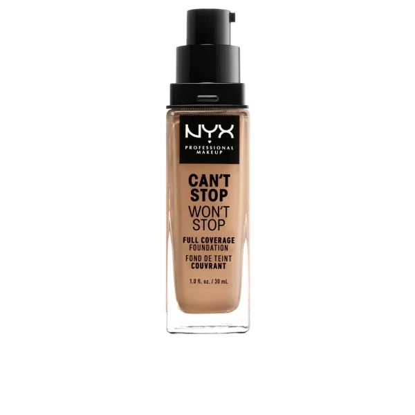 NYX PROFESSIONAL MAKE UP CAN'T STOP WON'T STOP full coverage foundation #neutral buff - NVA7181161