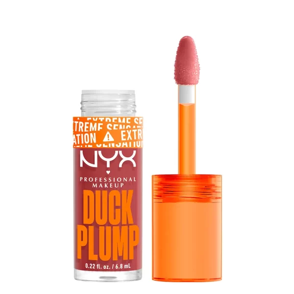 NYX PROFESSIONAL MAKE UP DUCK PLUMP lip gloss #mauve out of my way 6.8 ml - NVA7250317