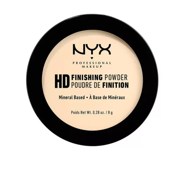 NYX PROFESSIONAL MAKE UP HD FINISHING POWDER mineral based #banana 8 gr - NVA7834678