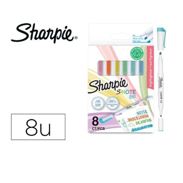 Σετ Μαρκαδόροι Sharpie S-NOTE DUO Πολύχρωμο - S8425317