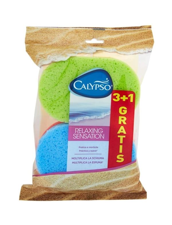 CALYPSO CALYPSO SPONGE relaxing sensation 4 u - NVA1000192