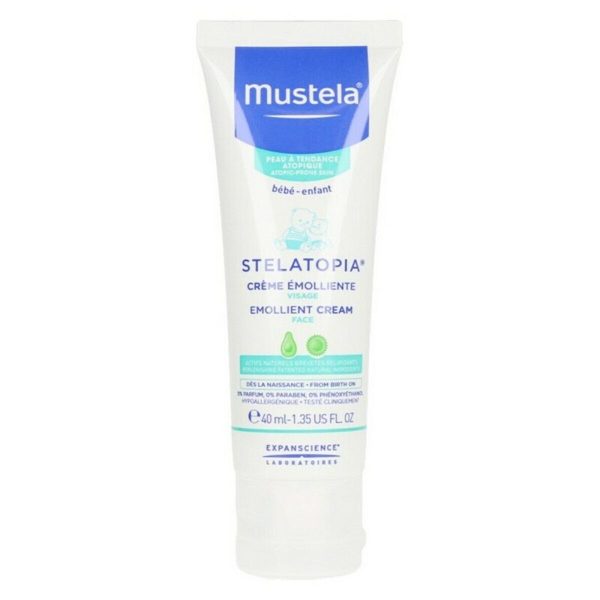 Mustela Stelatopia Emollient Face Cream για Ατοπικό Δέρμα 40ml - NVA5031572