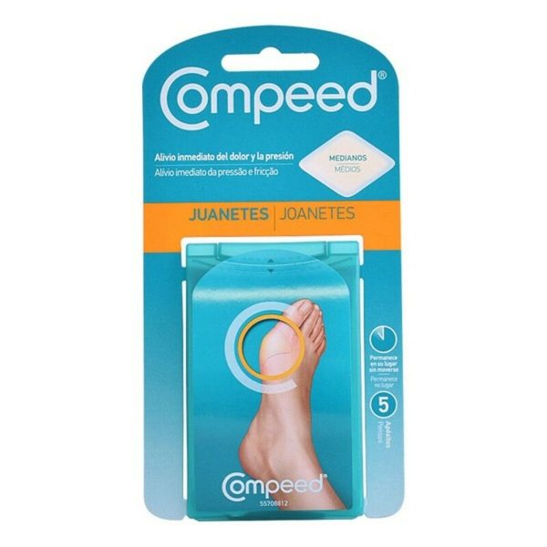 Compeed Επιθέματα Juanetes με Gel για το Κότσι Medium 5τμχ - NVA0259209