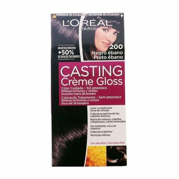 L'Oreal Paris Casting Creme Gloss 200 Ebony Black 48ml - NVA0983776