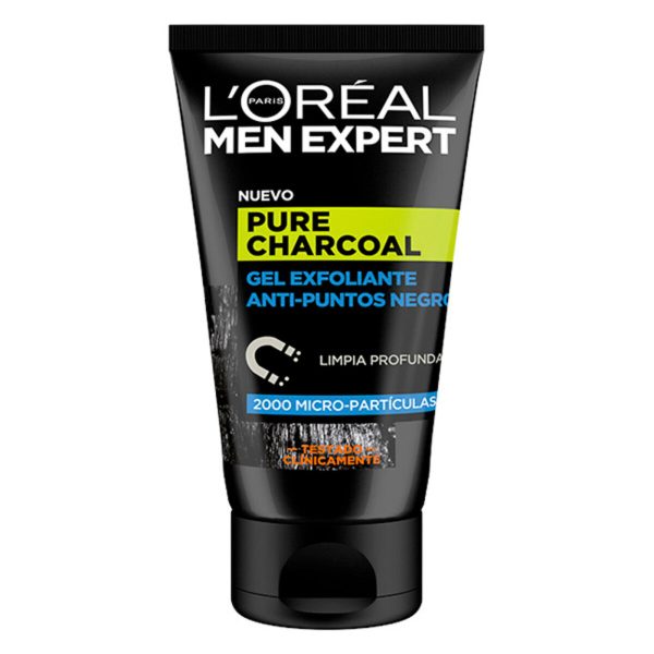 L'Oreal Paris Men Expert Pure Charcoal Anti-Blackhead Daily Scrub Προσώπου 100ml - NVA3708130