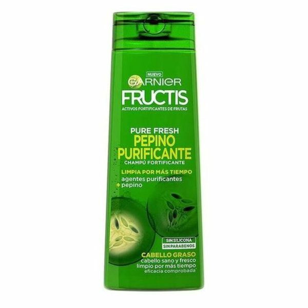 Garnier Fructis Pure Fresh Σαμπουάν Αναδόμησης/Θρέψης για Λιπαρά Μαλλιά 250ml - NVA2024235