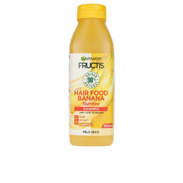 Garnier Fructis Hair Food Banana Σαμπουάν για Όλους τους Τύπους Μαλλιών 350ml - NVA2289658