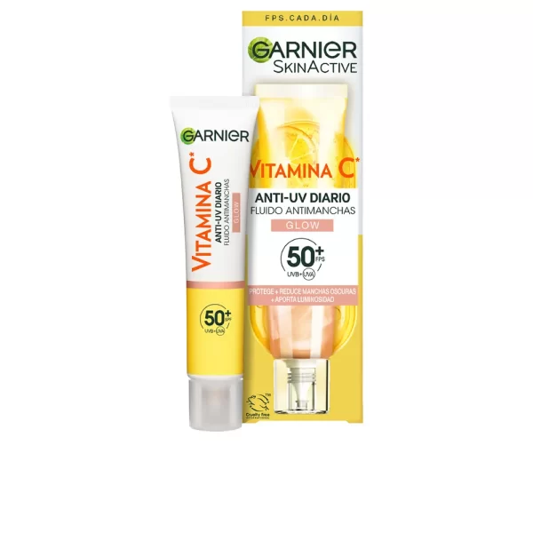 GARNIER SKINACTIVE VITAMIN C anti-spot fluid SPF50+ #glow 40 ml - NVA2582551