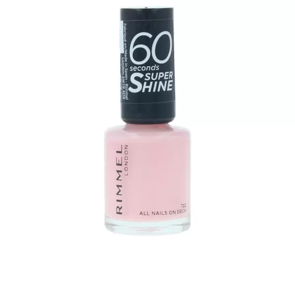 RIMMEL LONDON 60 SECONDS super shine #722-all nails on deck 8 ml - NVA8081320