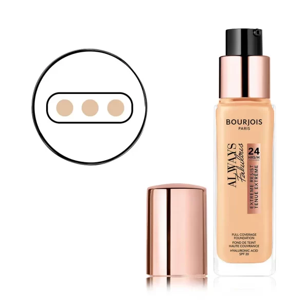 BOURJOIS ALWAYS FABULOUS 24H foundation #120 - NVA8413428