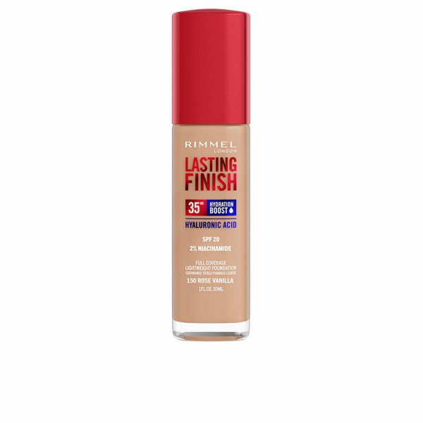 RIMMEL LONDON LASTING FINISH hydration boost SPF20 #150-Rose Vanilla 30 ml - NVA4825071